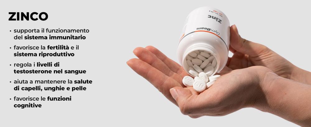 Effetti dello zinco - GymBeam