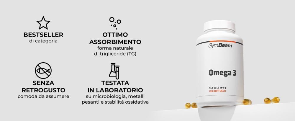 What contains Omega 3 - GymBeam