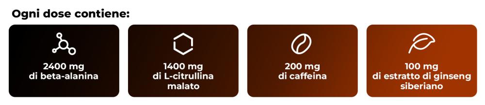 What contains Thor - GymBeam in one serving