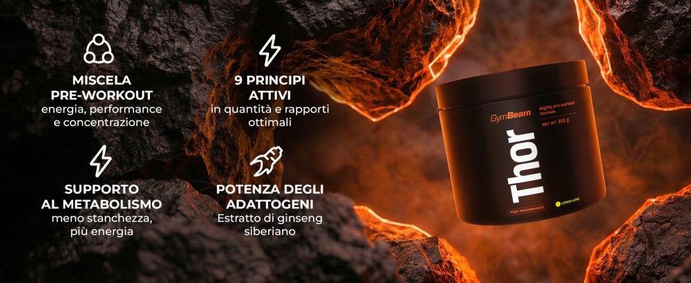 Benefits and features of Thor - GymBeam