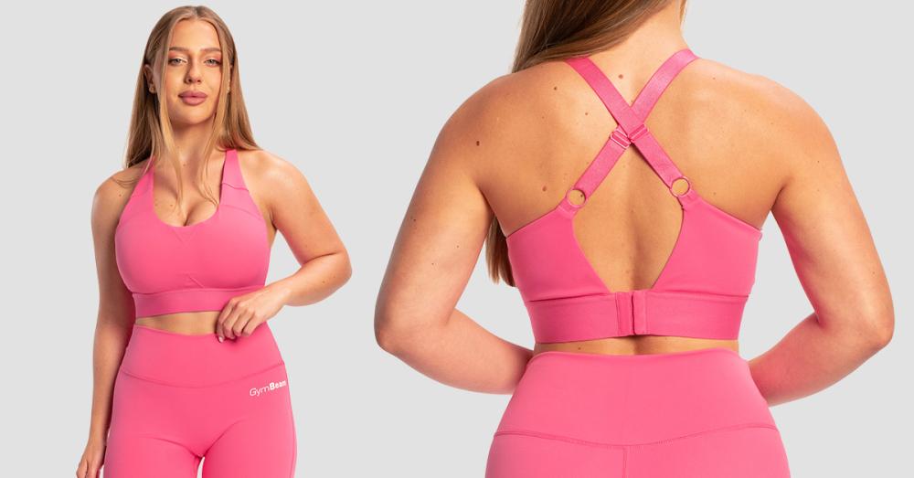 Reggiseno sportivo Limitless Dragonfruit - GymBeam