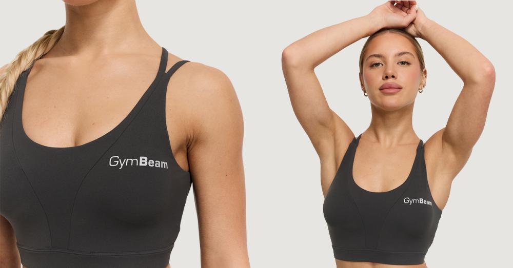 BEAT Sports Bra Black - GymBeam