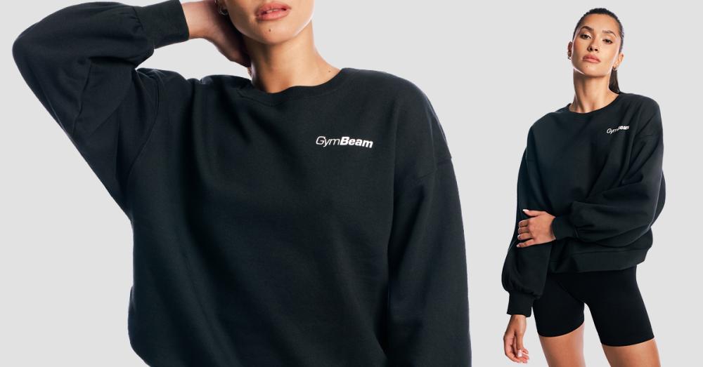 Dámská mikina Base Black - GymBeam