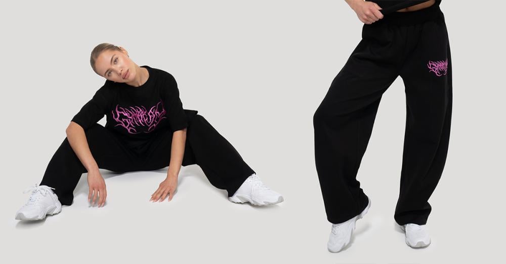 Pantaloni Thorn Black - GymBeam