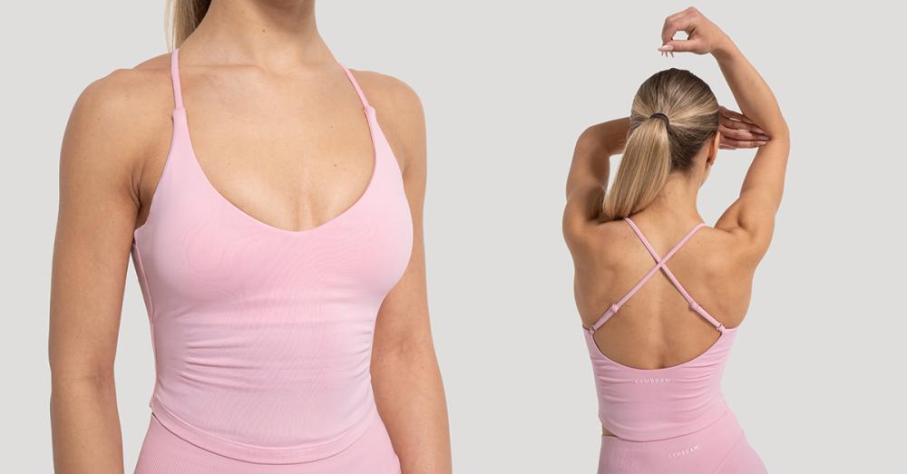 Canotta Luma Baby Pink - GymBeam