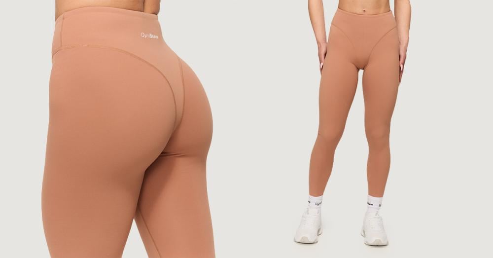 Dámské legíny Fierce Caramel - GymBeam