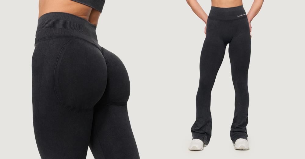 Women‘s Fierce Seamless Pants Dark Grey - GymBeam