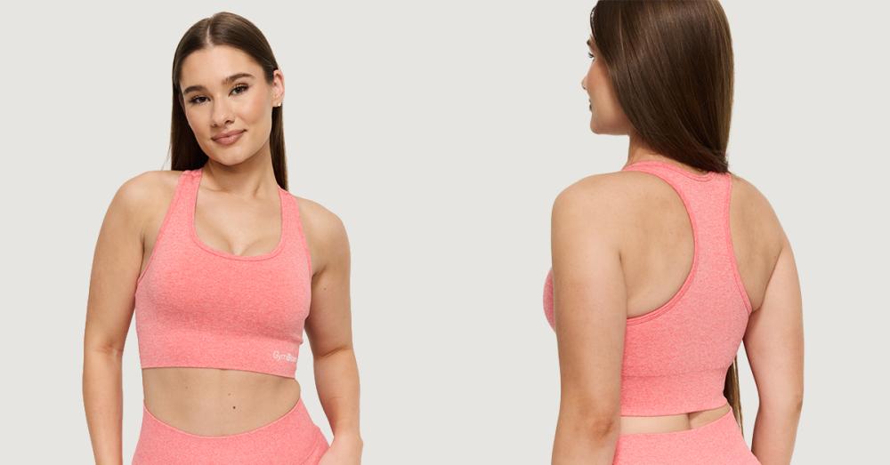 FLO Sports Bra Coral - GymBeam