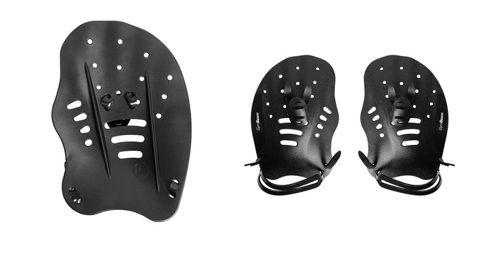 Hand Paddle AquaFlow Nero - GymBeam