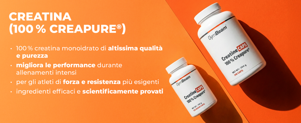 Effetti della creatina (100% Creapure®) - GymBeam