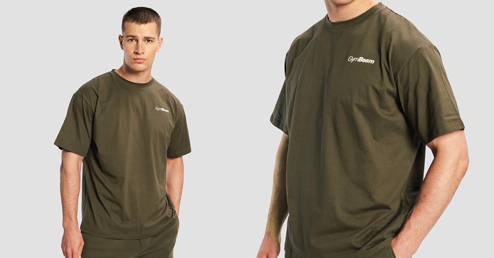 Maglietta Limitless Espresso Oversized - GymBeam