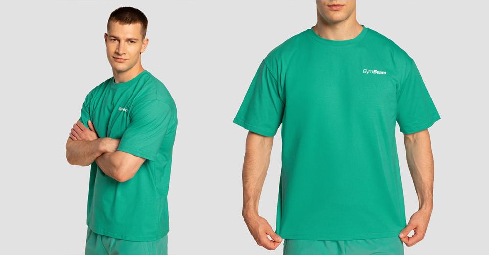 Maglietta Oversize Limitless Eucalypt - GymBeam