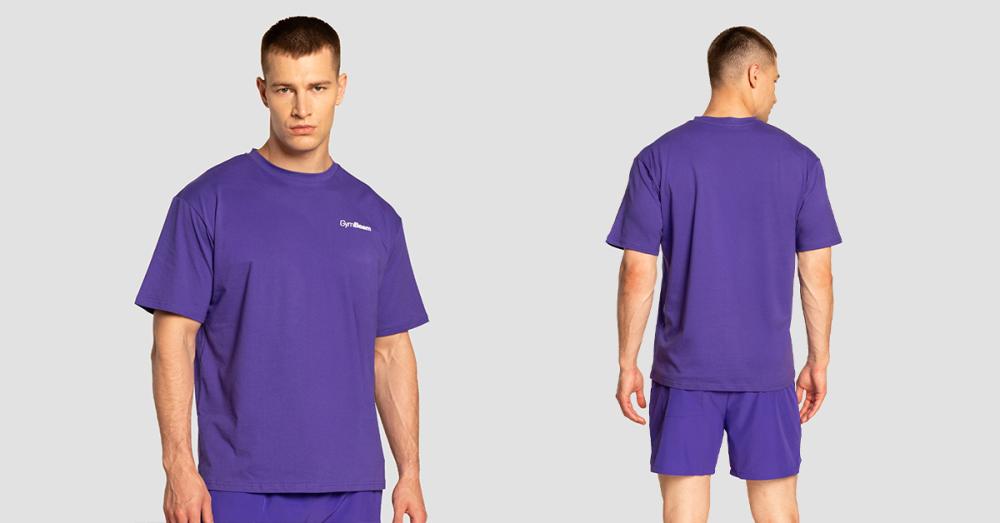 Maglietta oversize Limitless nera - GymBeam