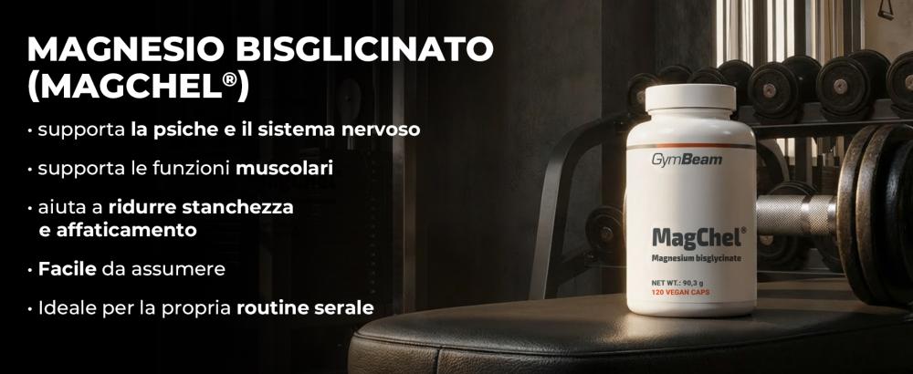 Magnesium Bisglycinate (MagChel®) - GymBeam