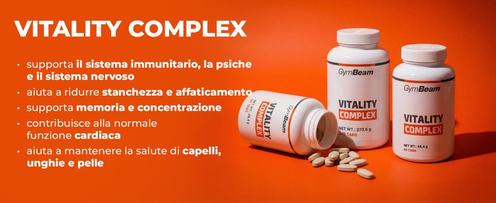 Effects of Vitality Complex - GymBeam