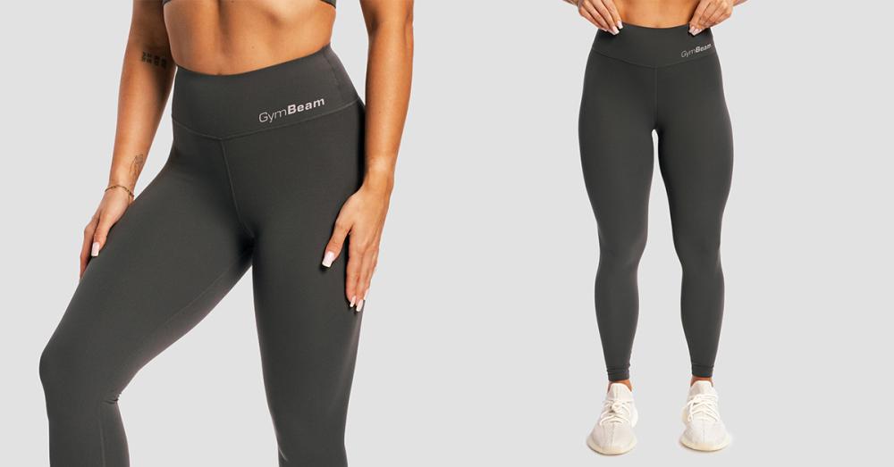 Leggings BEAT Donna Charcoal - GymBeam