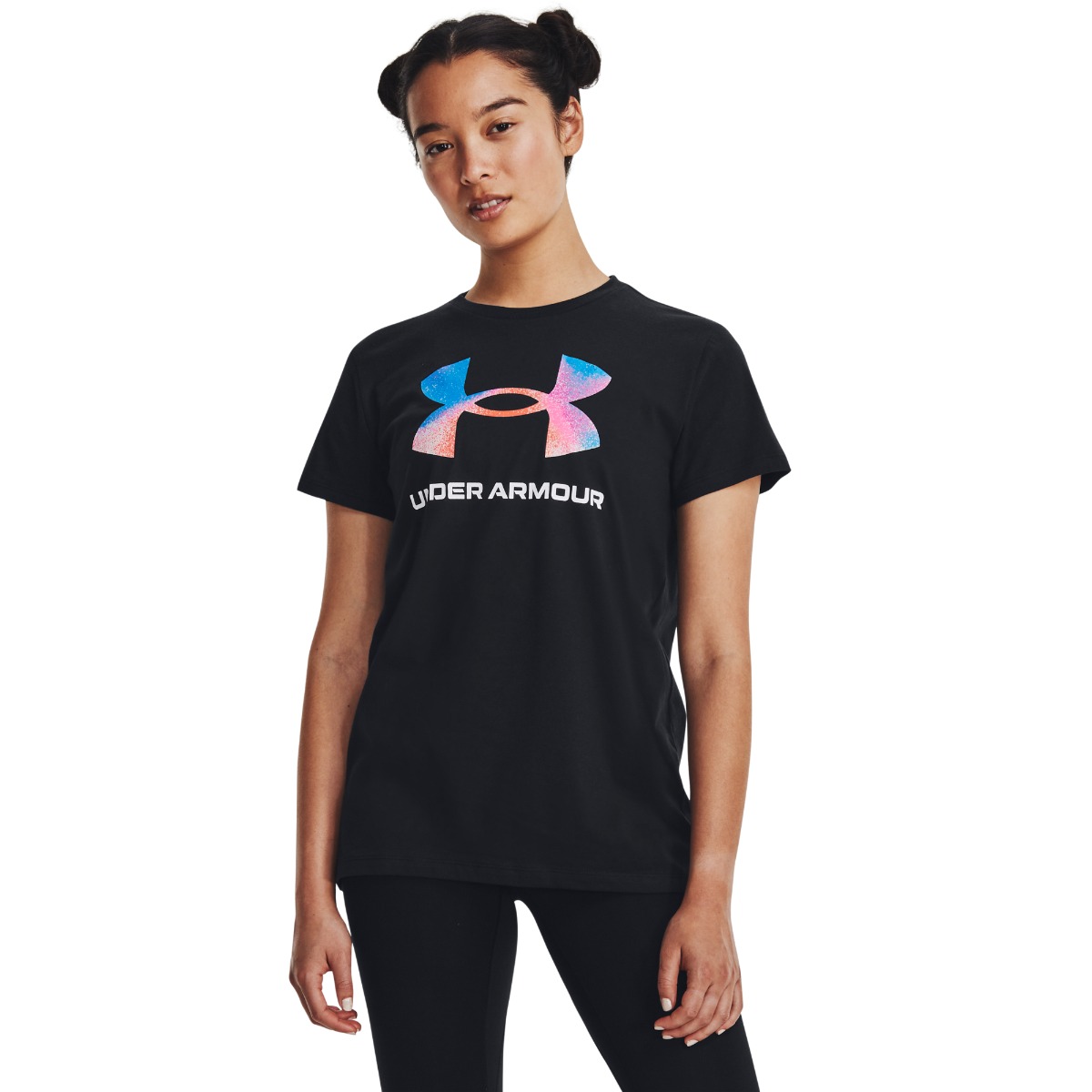 T-Shirt W Sportstyle Logo SS Donna - Under Armour