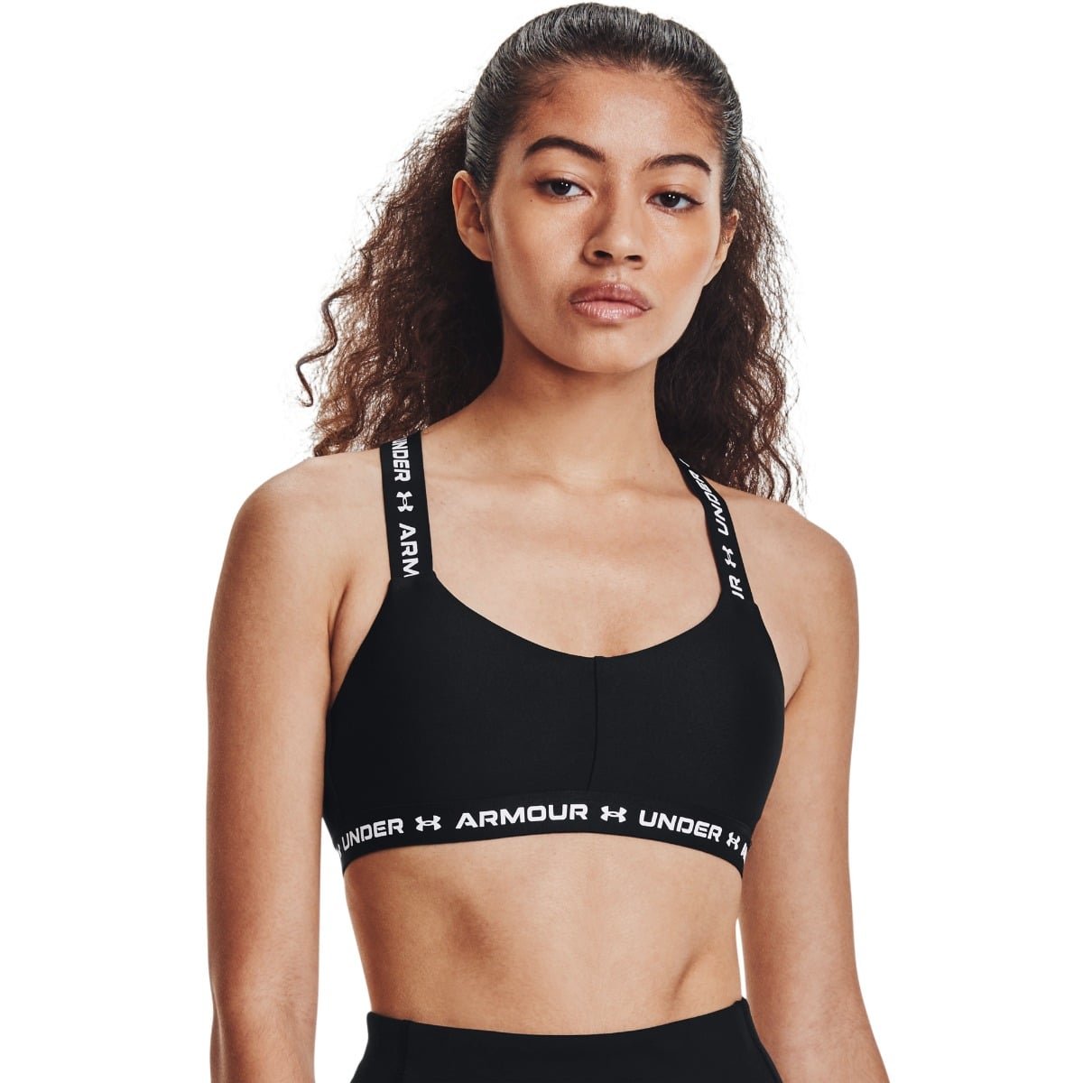 Reggiseno Sportivo Crossback Low Sports Black - Under Armour