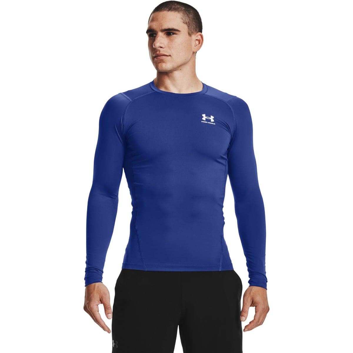 T-Shirt a Compressione HG Armour Blue - Under Armour