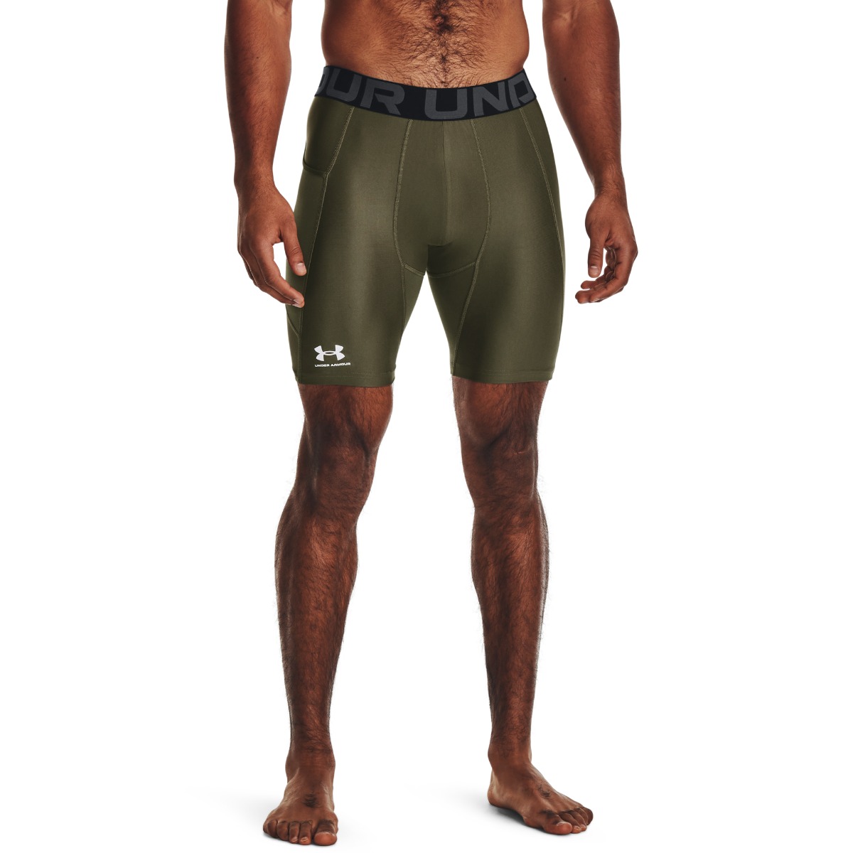 Pantaloncini a Compressione HG Armour Green - Under Armour