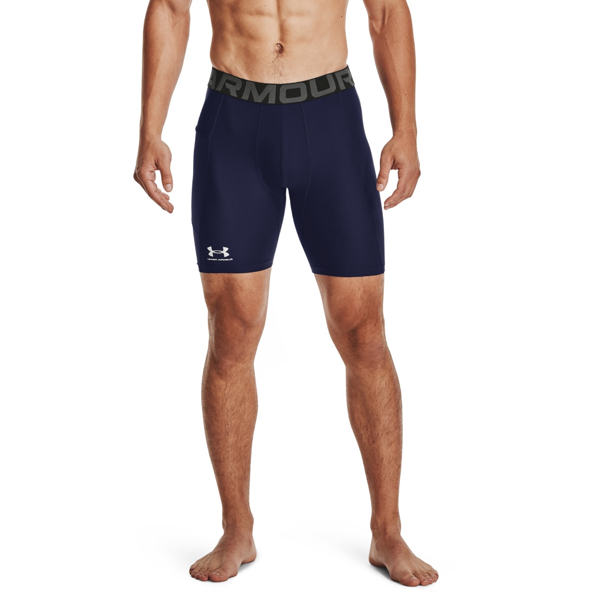 Pantaloncini a Compressione HG Armour Blue - Under Armour