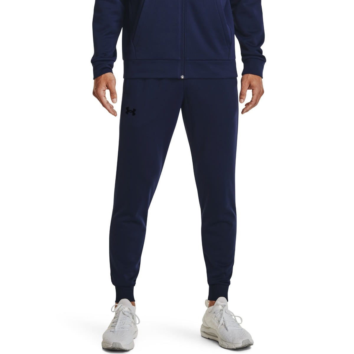 Joggers Fleece Black da uomo, Grey - Under Armour