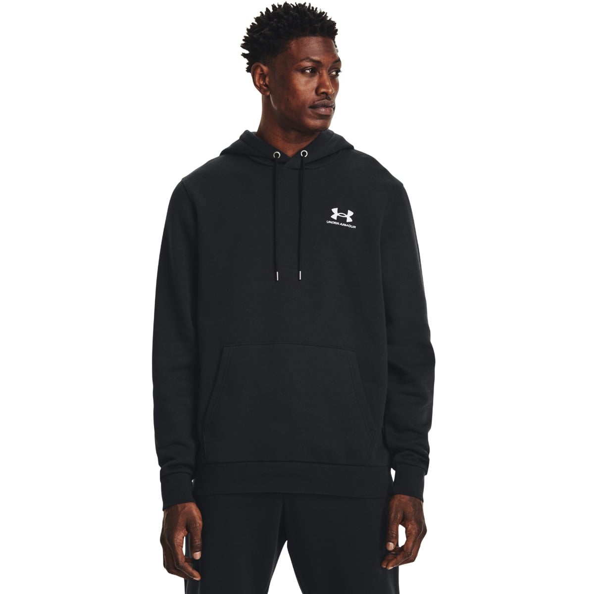 Men‘s Hoodie Essential Fleece Black - Under Armour