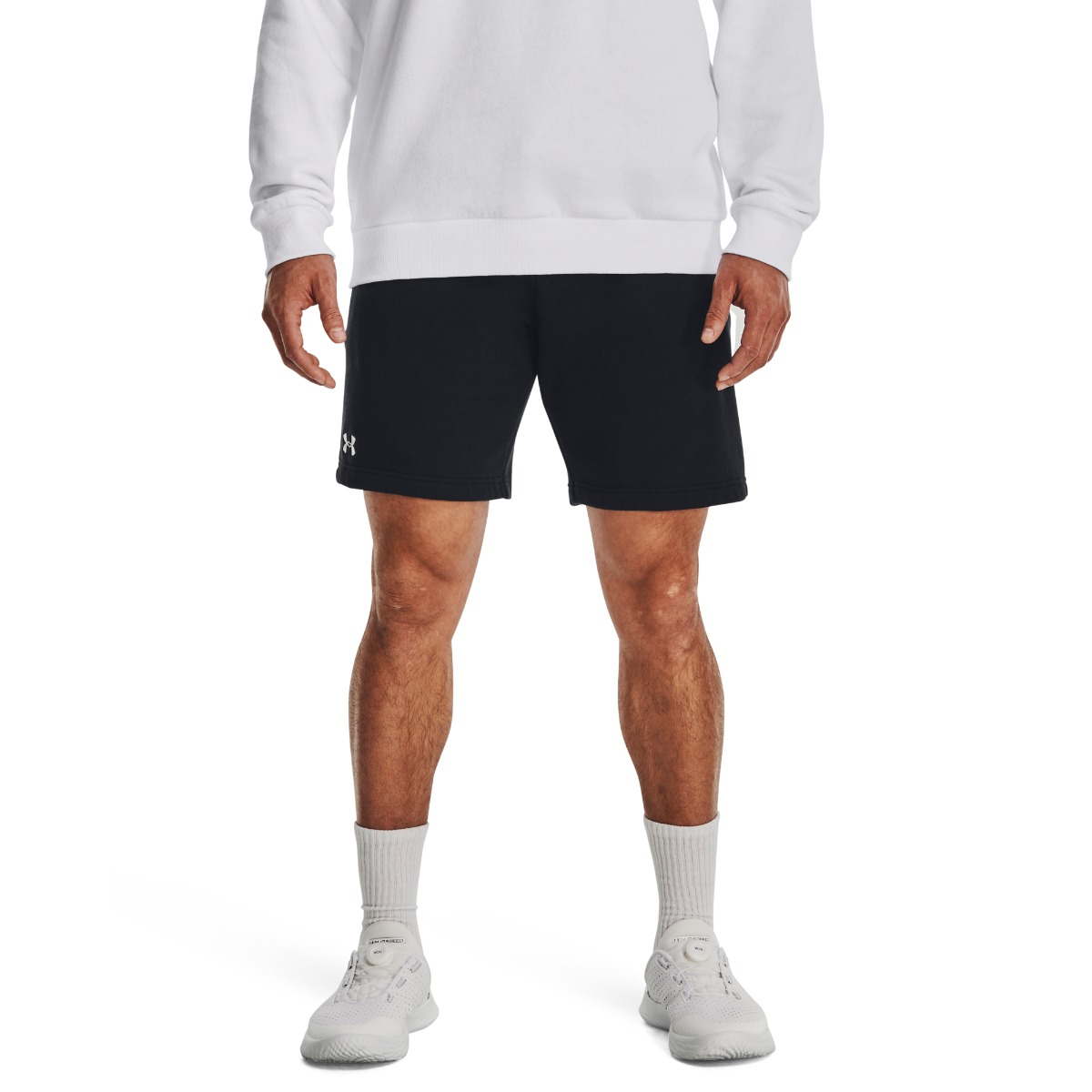 Pantaloncini Rival Fleece Black - Under Armour