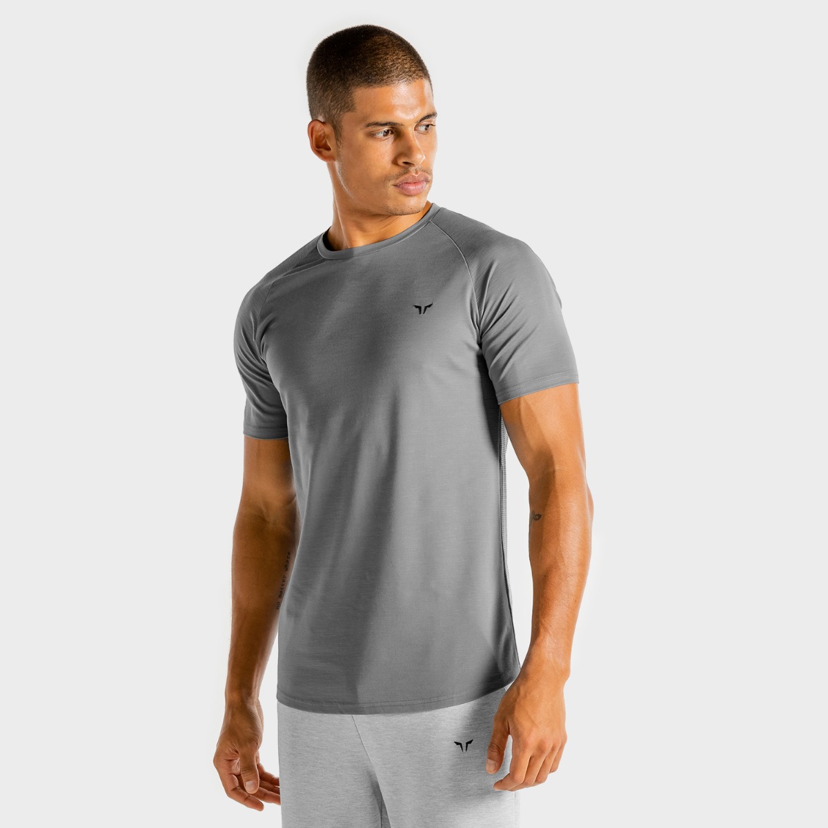 T-Shirt da Uomo Core Grey - SQUATWOLF