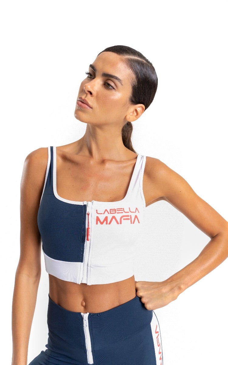 Gravity Sports Bra Blue - LABELLAMAFIA
