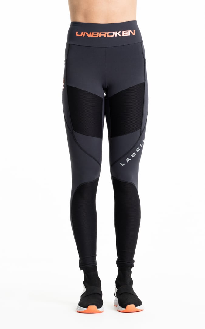 Leggings Dopamina Donna Grey - LABELLAMAFIA