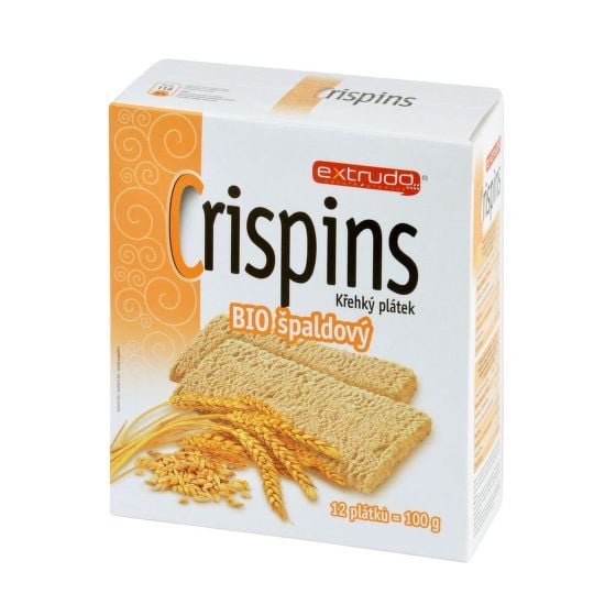 Cracker con Farro BIO Crispins - EXTRUDO