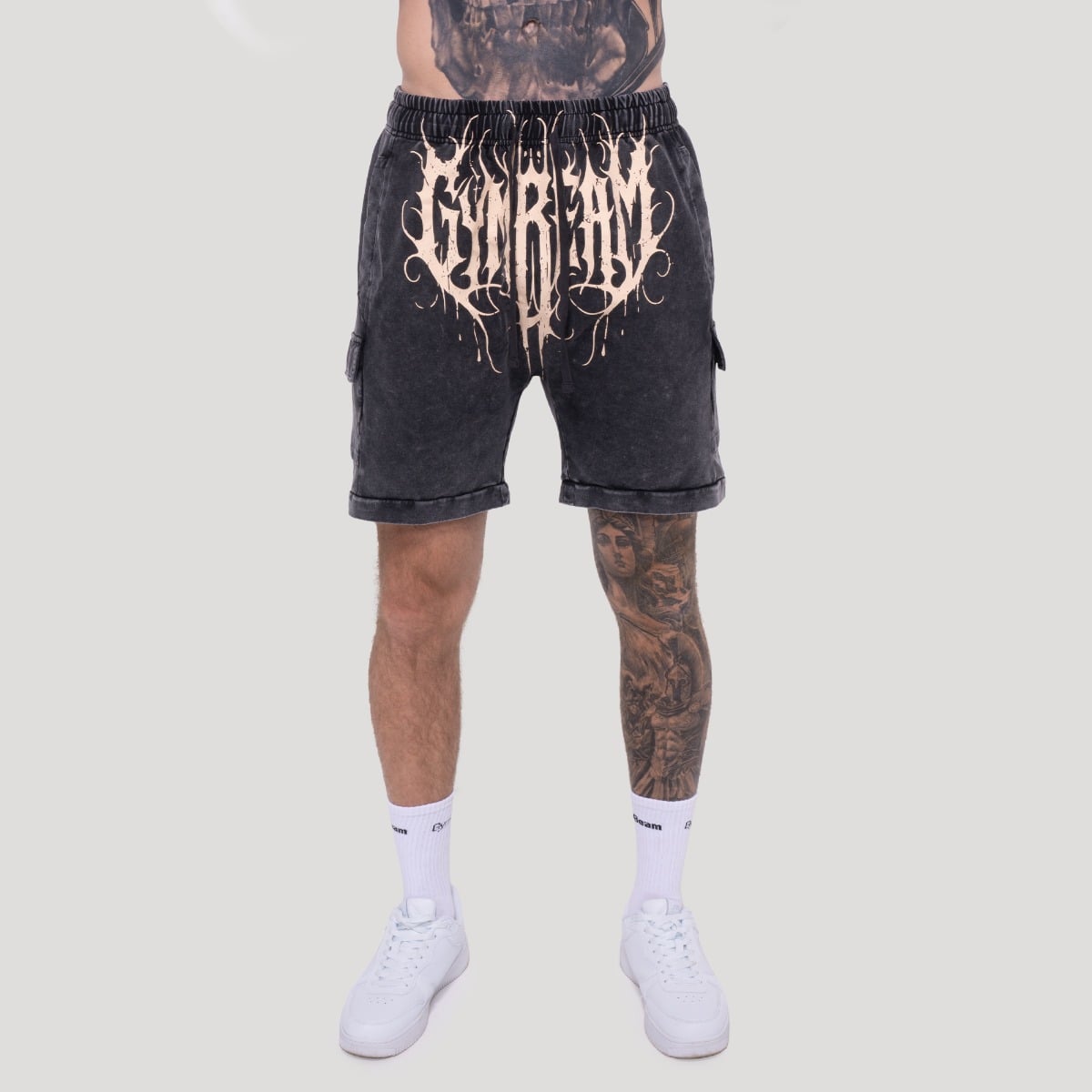 Pantaloncini Abyss Charcoal - GymBeam