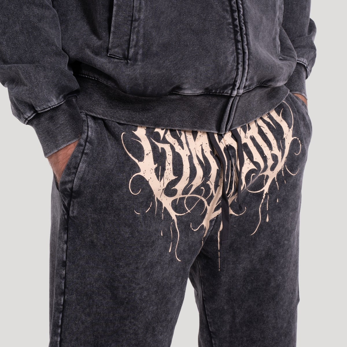 Pantaloni Sportivi Abyss Charcoal - GymBeam