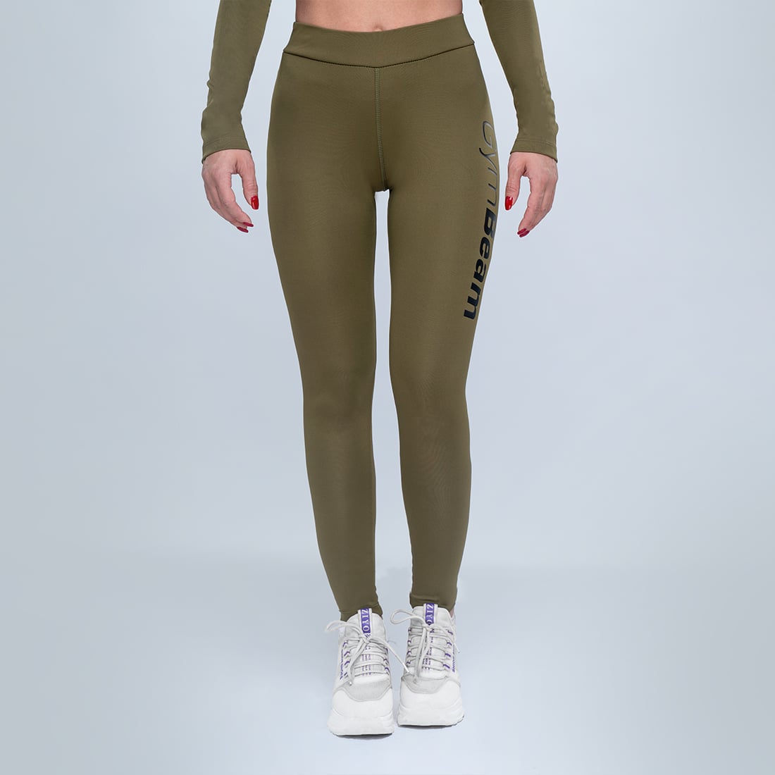 Leggings da Donna Advanced Olive - GymBeam