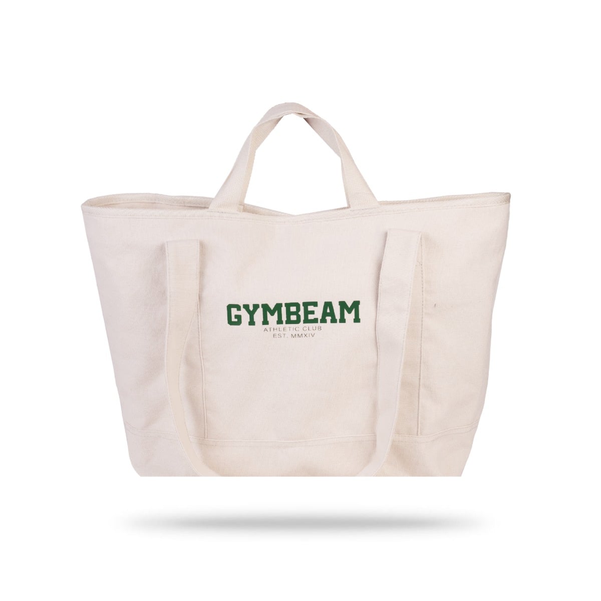 Athletic Club Bag Beige - GymBeam