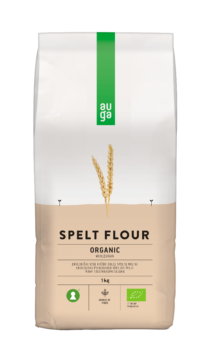 Organic Wholegrain Spelt Flour - Auga