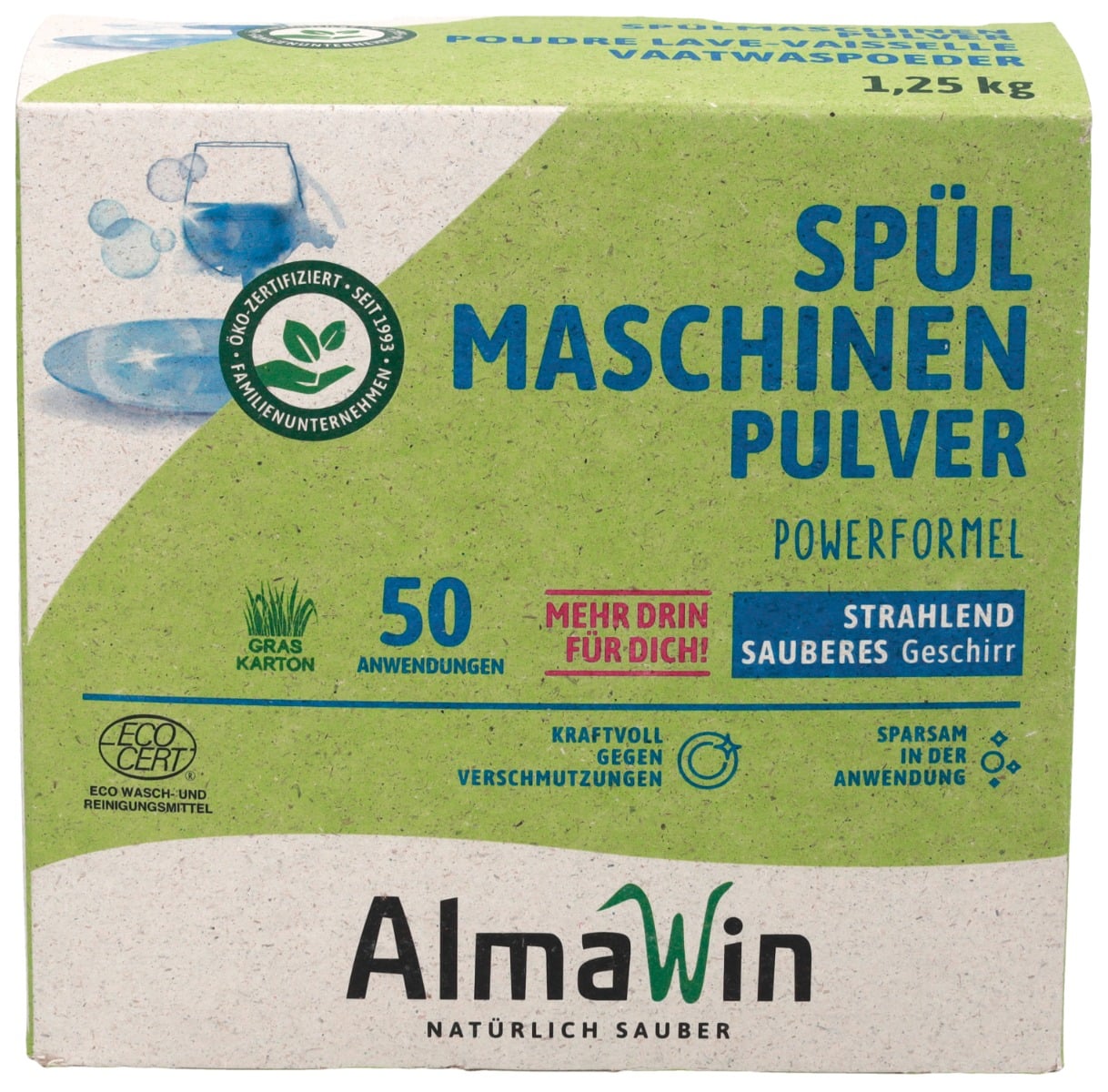 Detersivo in polvere per lavastoviglie 1,25 kg - AlmaWin