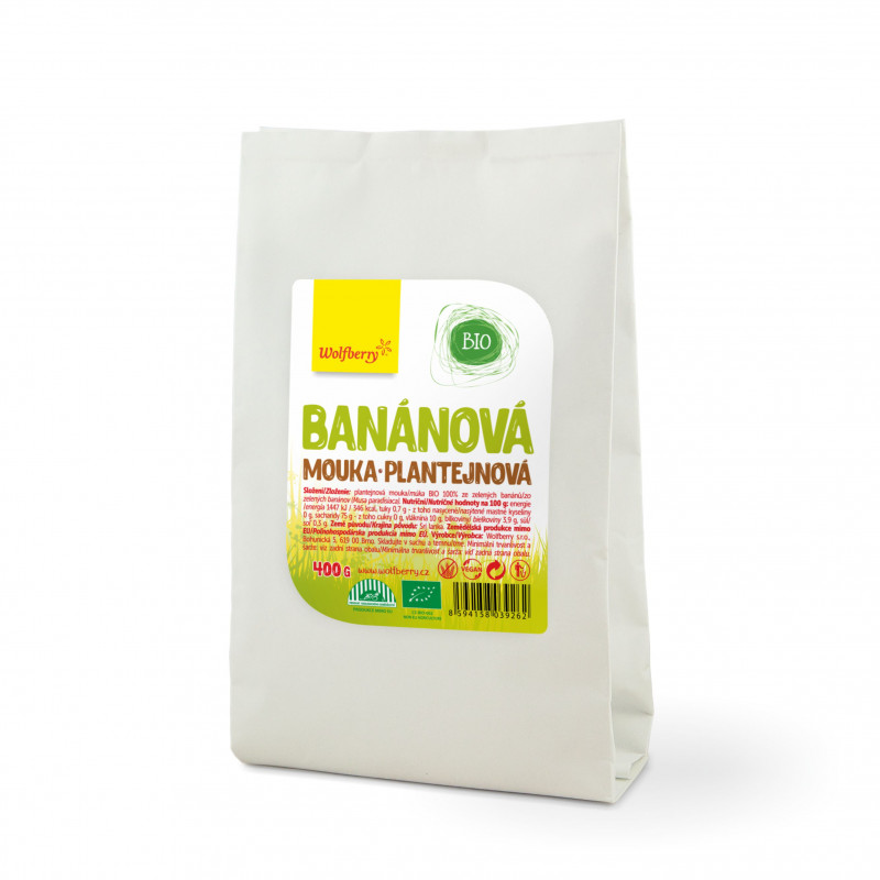 Farina di Banana BIO - Plantain - Wolfberry