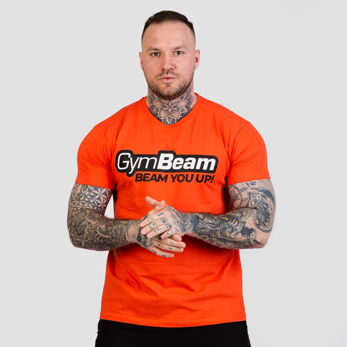 T-Shirt da Uomo Beam Orange - GymBeam