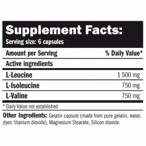 BCAA Elite Rate - Amix 120 cps