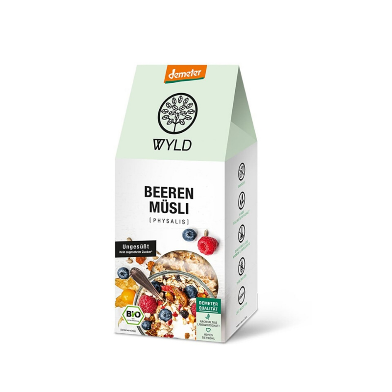 BIO Müsli with berry fruit - WYLD