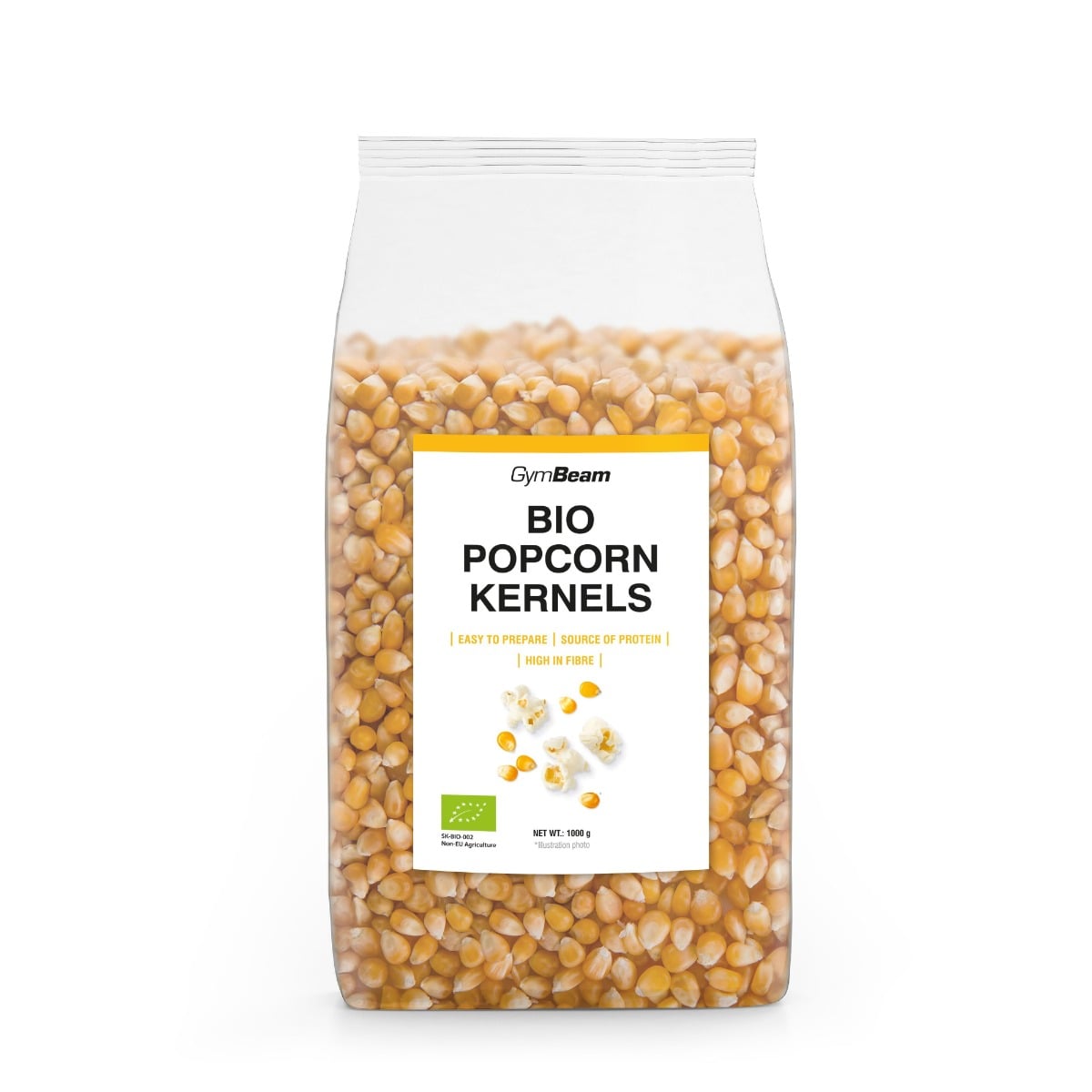 Chicchi di Popcorn BIO - GymBeam