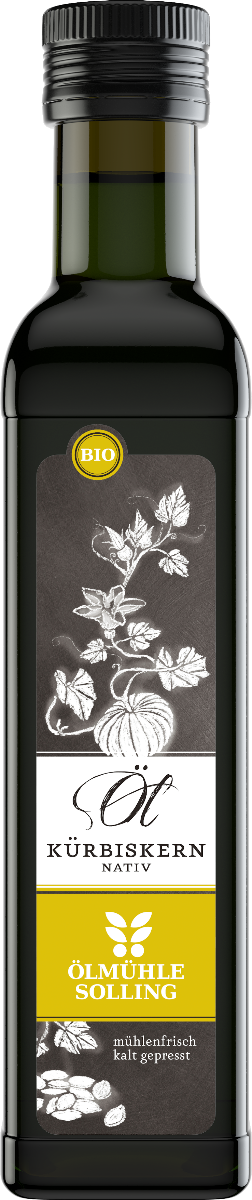 Organic virgin pumpkin oil - Ölmühle Solling