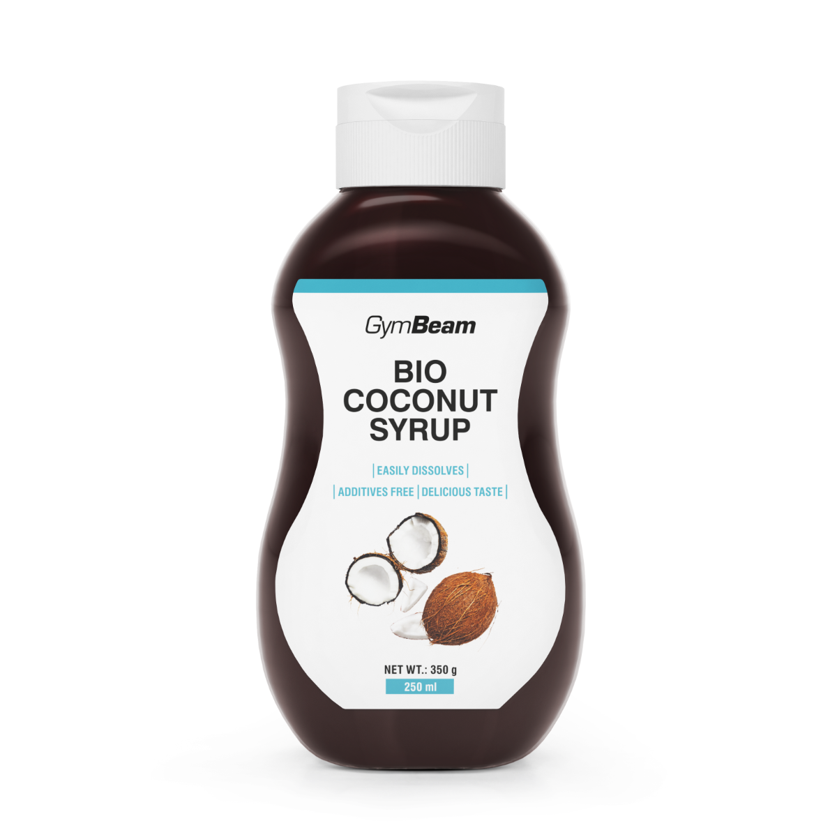 GymBeam Sciroppo di Cocco BIO 250 ml