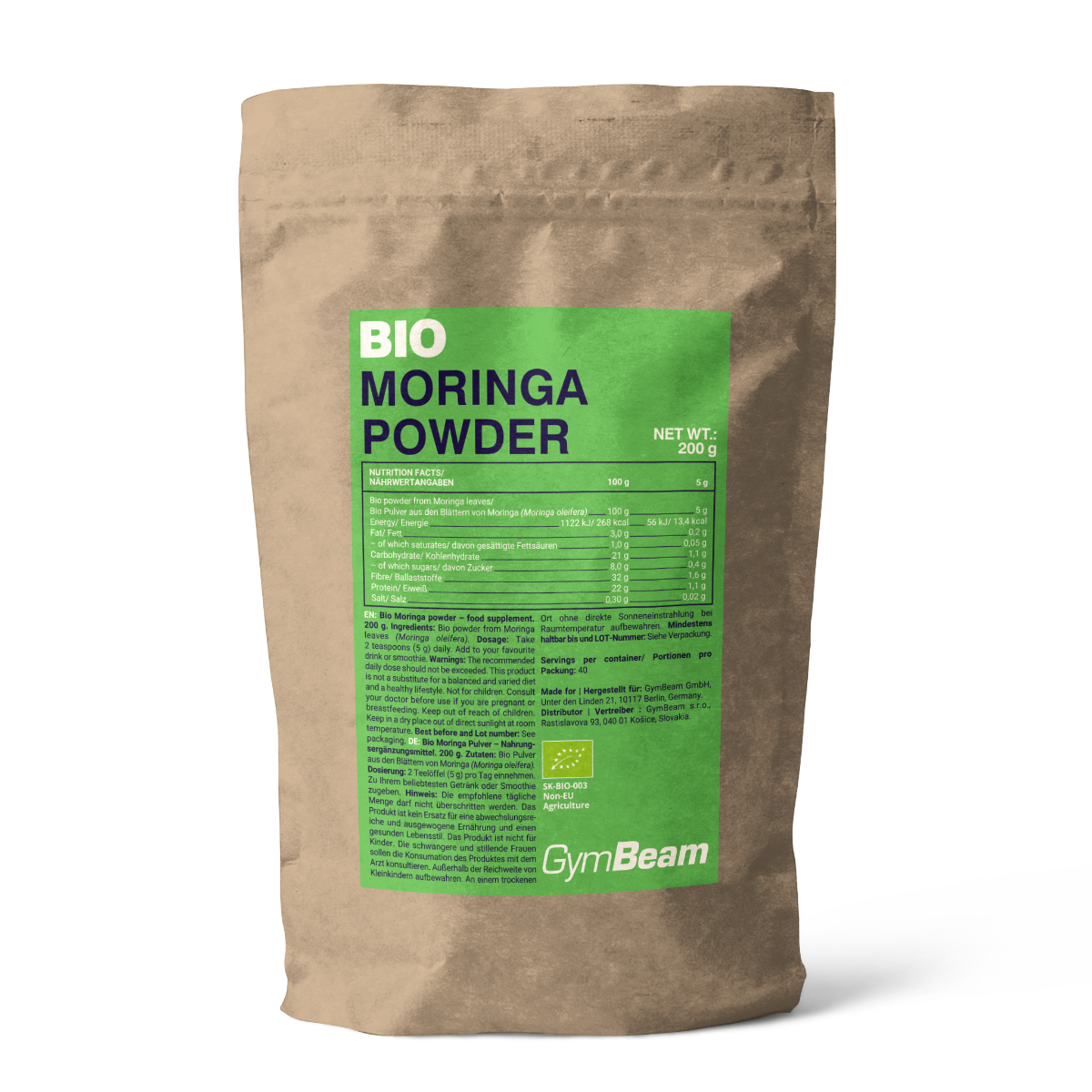 Moringa in Polvere BIO - GymBeam