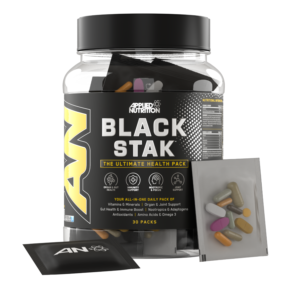 Black Stak Multivitamin - Applied Nutrition