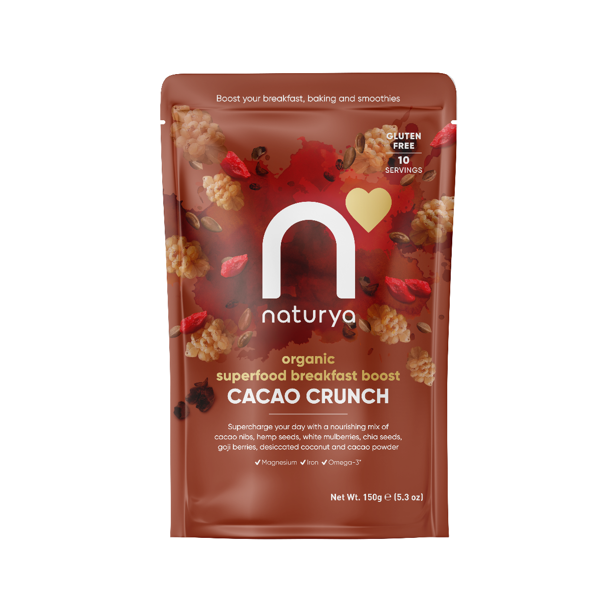 Superfood Breakfast Boost Cacao Crunch - Naturya