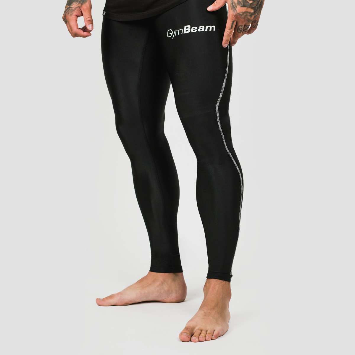 Leggings a compressione da uomo - GymBeam