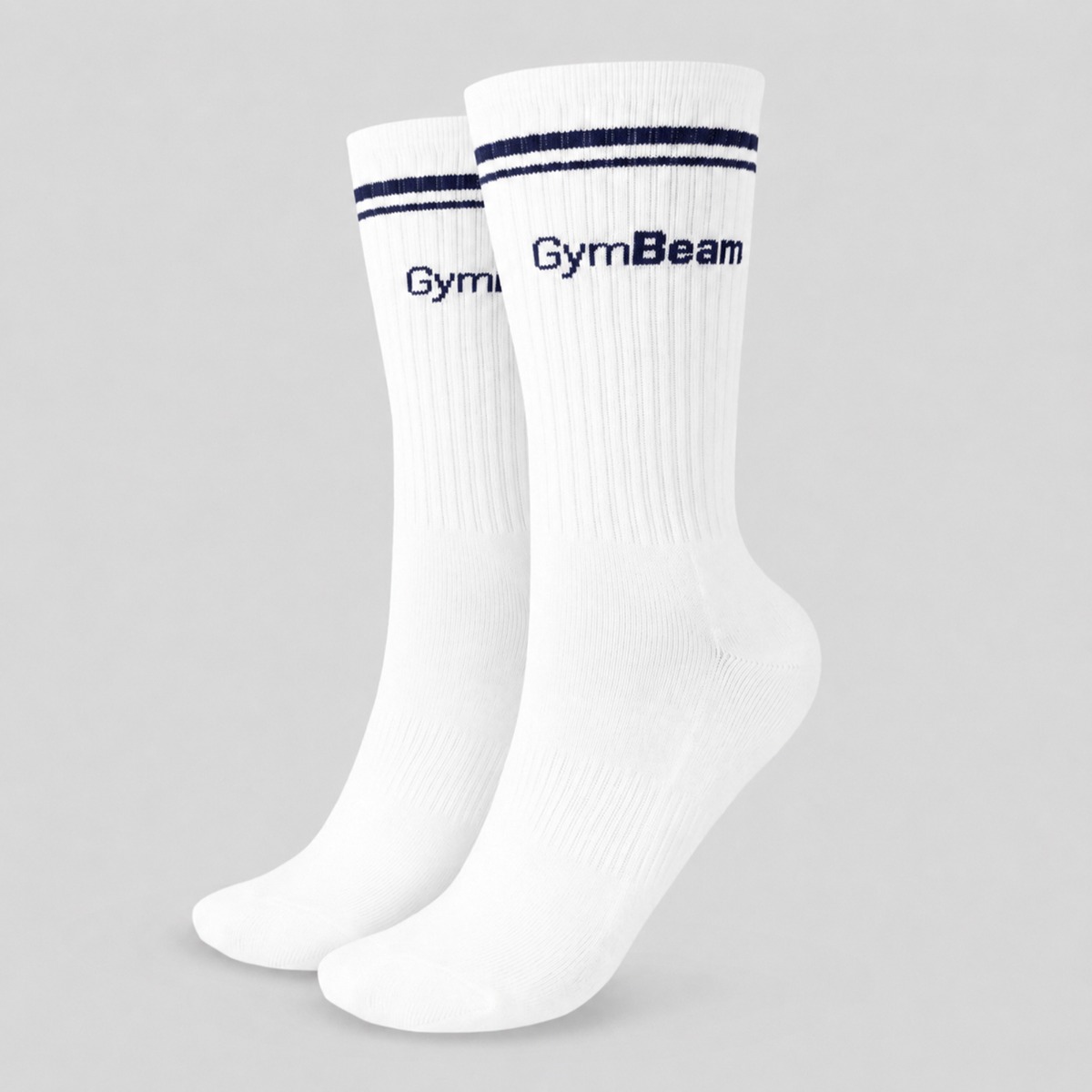 Calze Crew White - GymBeam